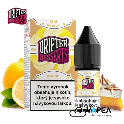 Juice Sauz Drifter Desserts Salts Lemon Tart 10 ml 10mg
