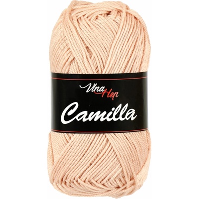 Vlna-hep Příze Camilla - bavlna Camilla: NOVINKA - 8307 Pleťová do béžova