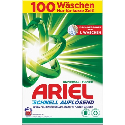 Ariel prášok Universal+ 6 kg 100 PD