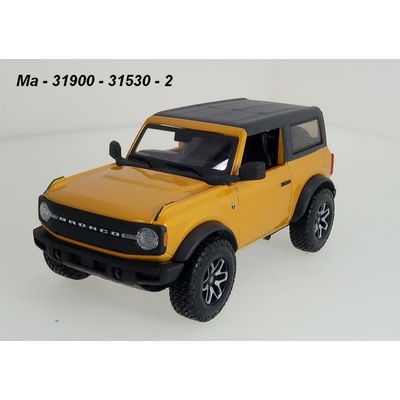 Maisto Bronco Ford 2021 Badlands code 31530 modely aut oranžová 1:24