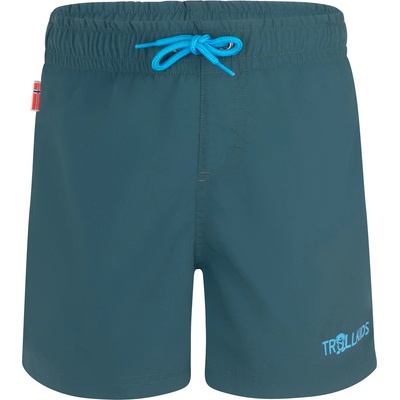 Trollkids Детски бански слипове Trollkids Kid's Balestrand Shorts Swim brief - Midnight Forest / Dynamic Blue - размер 92 (EU) (750-1371-0911)