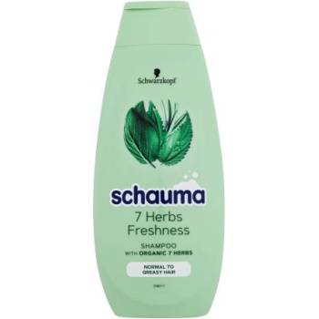 Schwarzkopf Schauma 7 Herbs Freshness Shampoo 400 ml освежаващ шампоан с билки за жени