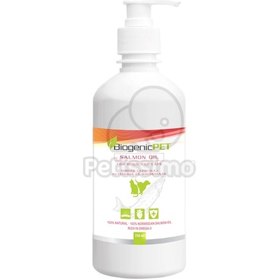 BiogenicPet норвежко масло от сьомга за кучета и котки 250 мл
