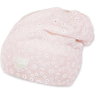 Sterntaler Детска шапка от памучно трико на дупки, Sterntaler