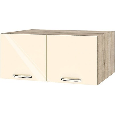 ИРИМ Горен кухненски шкаф Сити АРФ-Бежово гланц-05-112 80 см