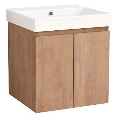 Inter Ceramic Конзолен PVC шкаф ANIELA-50 5156-50, Inter Ceramic, 56x51x46см (5156-50+УМИВ. 5953W-51CM)
