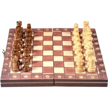 Magnetické šachy 3v1 34x34cm