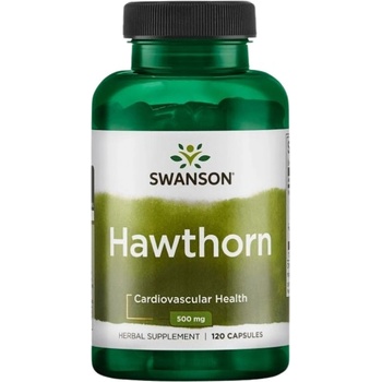 Swanson Hawthorn Extract 500 mg [120 капсули]