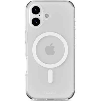 Holdit Гръб Holdit MagSafe за iPhone 17 - Бял/Прозрачен