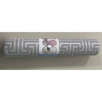 САМОЗАЛЕПВАЩ pvc ТАПЕТ | Модел 002 i Цвят: сиво| ДЕСЕН: ПРИНТИРАН ЛЕН | РАЗМЕР : 50СМ*2.8М*2мм (ym-11)