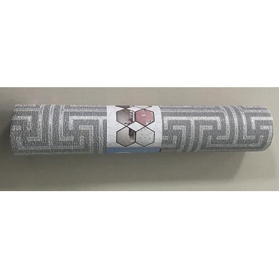 САМОЗАЛЕПВАЩ pvc ТАПЕТ | Модел 002 i Цвят: сиво| ДЕСЕН: ПРИНТИРАН ЛЕН | РАЗМЕР : 50СМ*2.8М*2мм (ym-11)