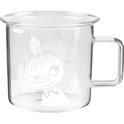 Muurla Чаша халба Muurla Muminki Малката Ми стъклена 350 мл прозрачна (741-035-03)