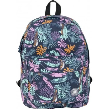 PASO Ученическа тинейджърска раница PASO Vintage - Leafs