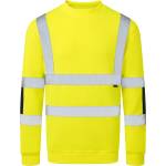Portwest hi-vis b313 / Мъжки светлоотразителен суитшърт - hv жълт xxxl (b313yerxxxl)