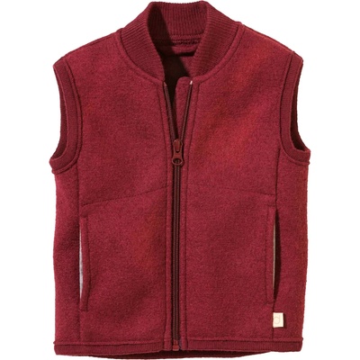 disana Детски вълнен елек Disana Kid's Milled Wool Vest Merino vest - Cassis - размер 74/80 (EU) (703-5112-0511)