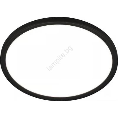 Briloner - LED плафон за баня със сензор MOVE LED/18W/230V IP44 Ø 29 см черен (BL2334)