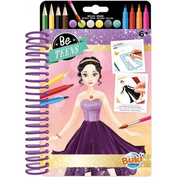 Buki France Творчески комплект Buki France - Модно студио, Вечерни тоалети (BKCM102)