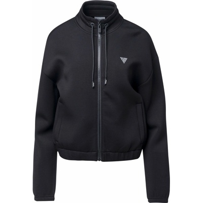 Guess Cecilia Scuba Zip Sweatshirt V4BQ14K7UW2-JBLK čierna