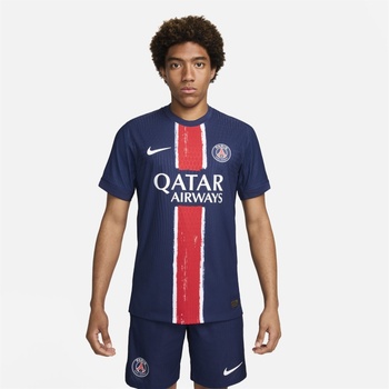 Nike Футболна фланелка Nike Paris Saint Germain Authentic Home Shirt 2024 2025 Adults - Blue