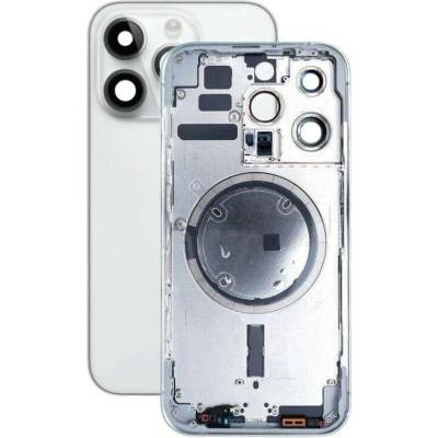 Kryt Apple iPhone 14 Pro - Zadní Housing (Silver), Silver