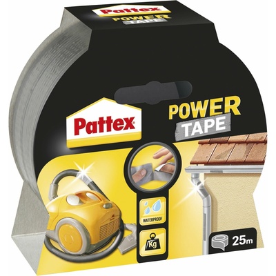 Pattex Power Tape 5 cm × 25 m strieborná