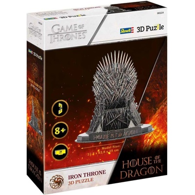 Revell 3D puzzle House of the Dragon - Iron Throne 39 ks