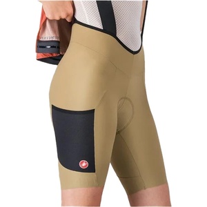 Castelli Дамски клин за колоездене Castelli Women's Unlimited Endurance DT Bibshort Cycling bottoms - Elmwood / Black - размер XL (155-2249-0215)