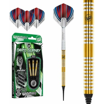 Winmau Daryl Gurney Gold 90% 22g soft