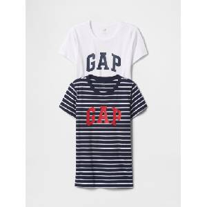 GAP Тениска с лого 2 бр. GAP GAP | Sin | ЖЕНИ | XXS - zoot - 81,95 лв