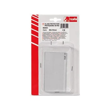 Image 1 of Telwin - Италия Стъкло маска заваряване 115 х 94 мм, 2 бр, telwin, 802804