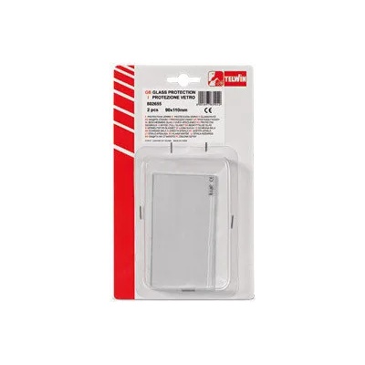 Telwin - Италия Стъкло маска заваряване 115 х 94 мм, 2 бр, telwin, 802804