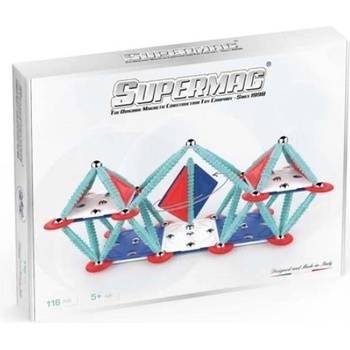 Supermag магнитен строителен комплект Dynamic 116 бр (0423)