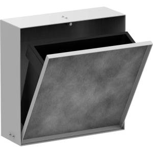Hansgrohe XtraStoris Rock - Кошче за отпадъци за вграждане 4 л, матово бяло 56089700 (56089700)