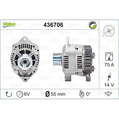 Alternátor VALEO 436706