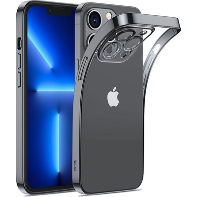 JOYROOM Кейс Joyroom 14Q с метална рамка за iPhone 14, черен (JR-14Q1-black) (JR-14Q1-black)