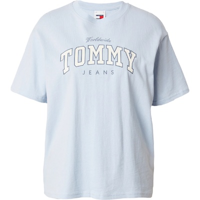 Tommy Jeans Тениска 'Varsity' синьо, размер S