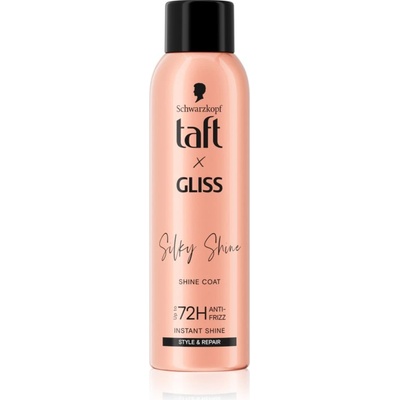 Schwarzkopf Taft x Gliss спрей за блясък За коса Silky Shine 150ml