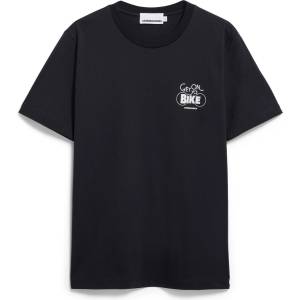 Armedangels Мъжка тениска ARMEDANGELS Jaames Bike T-Shirt - Black (216-8456-0112)