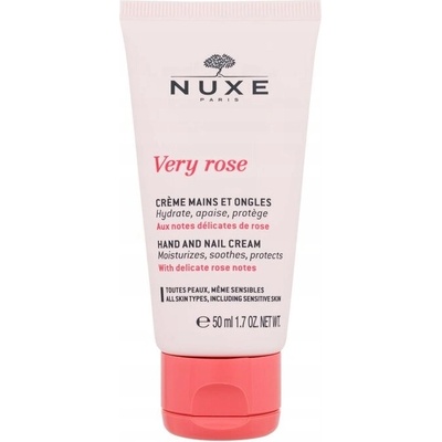 NUXE Very Rose Růžový krém na ruce 50 ml