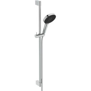 Ideal Standard Idealrain Solos - Комплект от душ-глава, штанга и маркуч, 3 режима на струята, EcoFlow, хром A7898AA (A7898AA)