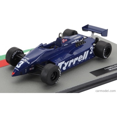 Solido Tyrrell F1 011 Denim N 3 Long Beach Gp 1982 Michele Alboreto Blue 1:43