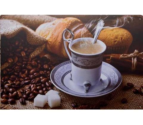 Ceduľa Coffee Time
