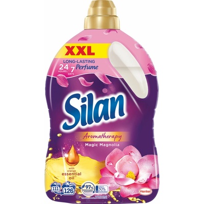 Silan Aromatherapy Magic Magnolia koncentrovaný avivážny prostriedok na textílie 2772 ml 126 PD