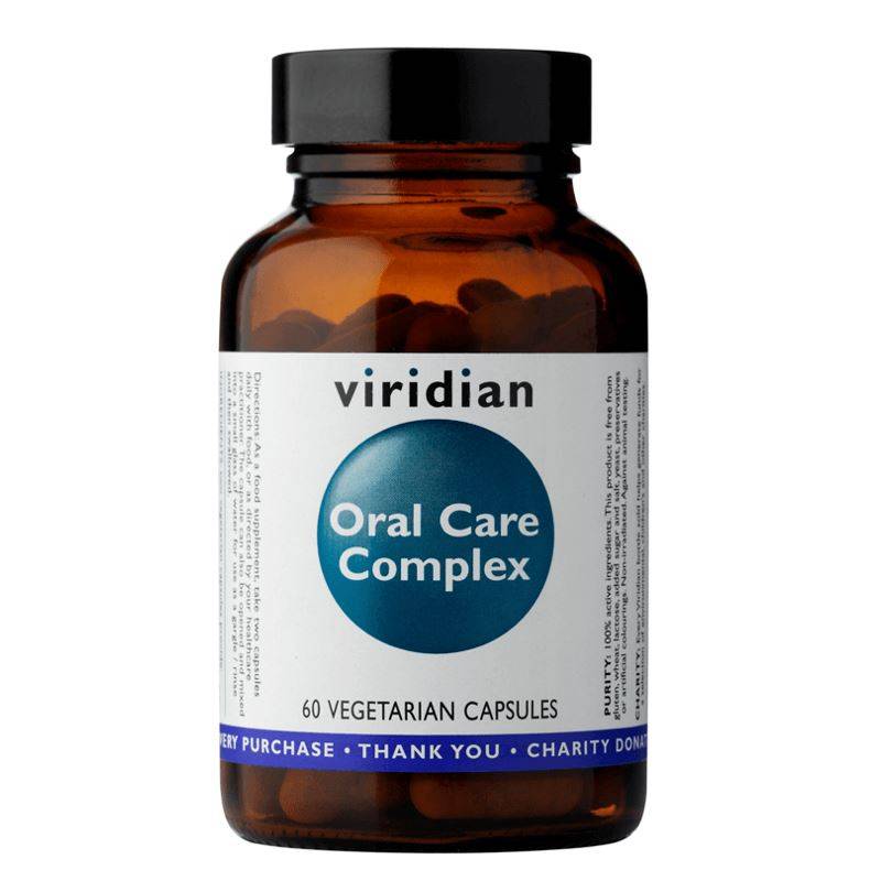 Viridian Oral Care Complex 60 Caps | G Baldwin & Co - View #2