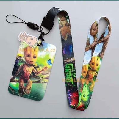 Šňůrka na krk 24444 s cedulkou na ID karty GROOT