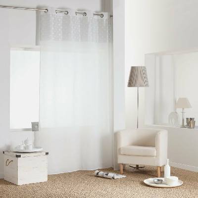 Douceur d`Interieur Interiérový závěs s očky MINNIE, 140 x 240 cm, s dekorem