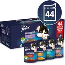 Felix Fantastic hovädzie, kuracie, losos, tuniak v želé 44 x 85 g
