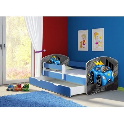Acma Blue car 2 se šuplíkem modrá