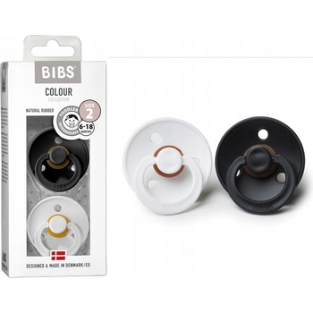 Bibs Colour kaučuk 2ks black white