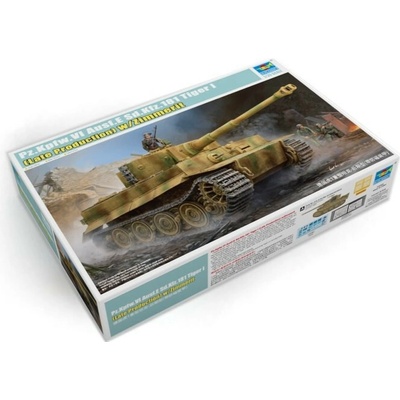 Trumpeter Pz.Kpfw. VI Ausf. E Sd.Kfz.181 Tiger I Late Production with Zimmerit 1:35